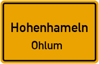 Aalweg in HohenhamelnOhlum