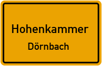 Straßen in Hohenkammer Dörnbach