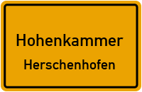 Straßenverzeichnis Hohenkammer Herschenhofen