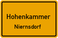 Straßen in Hohenkammer Niernsdorf