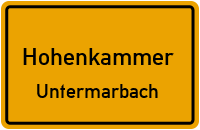 Schloßstraße in HohenkammerUntermarbach