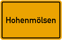 Ortsschild von Stadt Hohenmölsen in Sachsen-Anhalt