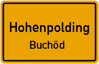 Straßen in Hohenpolding Buchöd