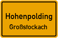 Straßen in Hohenpolding Großstockach