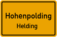 Straßen in Hohenpolding Helding