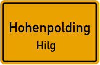 Straßen in Hohenpolding Hilg