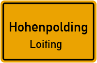 Straßenverzeichnis Hohenpolding Loiting