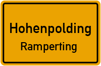 Straßen in Hohenpolding Ramperting