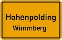 Straßen in Hohenpolding Wimmberg