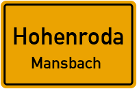 Dörrbergstraße in 36284 Hohenroda (Mansbach)