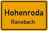Straßenverzeichnis Hohenroda Ransbach