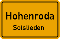 Straßenverzeichnis Hohenroda Soislieden