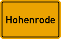 Hohenrode in Niedersachsen