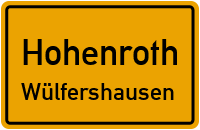 Kirchgasse in HohenrothWülfershausen