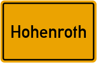 Nach Hohenroth reisen