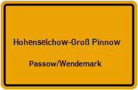 Schulstraße in Hohenselchow-Groß PinnowPassow/Wendemark