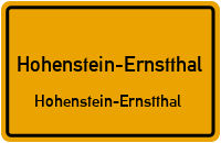 Ringstraße in Hohenstein-ErnstthalHohenstein-Ernstthal