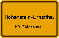 Zulassungstelle Hohenstein-Ernstthal