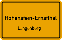 Meinsdorfer Straße in Hohenstein-ErnstthalLangenberg