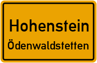 Straßenverzeichnis Hohenstein Ödenwaldstetten