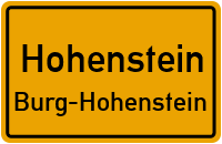 Am Bahnhof in HohensteinBurg-Hohenstein