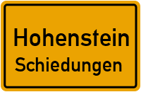 Pfaffenstock in HohensteinSchiedungen