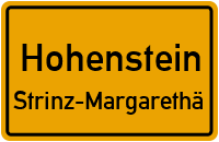 Pfalzstraße in HohensteinStrinz-Margarethä