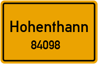 84098 Hohenthann