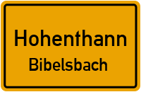 Bibelsbach in HohenthannBibelsbach