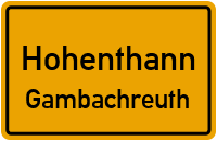 Gambachreuth in HohenthannGambachreuth