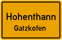Gatzkofen in HohenthannGatzkofen