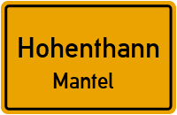 Mantel in HohenthannMantel