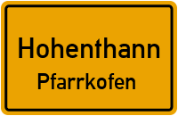 Pfarrkofen in 84098 Hohenthann (Pfarrkofen)