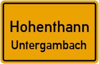 Untergambach in HohenthannUntergambach