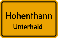 Unterhaid in 84098 Hohenthann (Unterhaid)