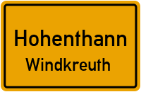 Windkreuth in HohenthannWindkreuth