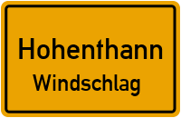 Windschlag in 84098 Hohenthann (Windschlag)
