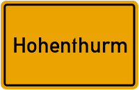City Sign Hohenthurm
