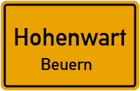 Straßen in Hohenwart Beuern
