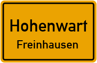 Hohenwarter Straße in HohenwartFreinhausen