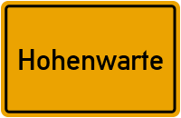 Hohenwarte in Thüringen
