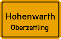 Straßenverzeichnis Hohenwarth Oberzettling