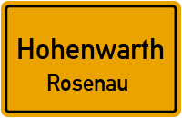 Straßenverzeichnis Hohenwarth Rosenau