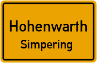 Gutshofweg in 93480 Hohenwarth (Simpering)