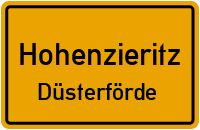 Parkstraße in HohenzieritzDüsterförde