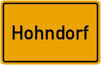 Hauptstraße in Hohndorf