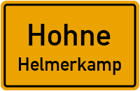 Langlinger Straße in HohneHelmerkamp