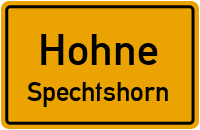Wiesenstraße in HohneSpechtshorn