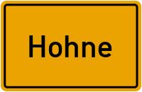 Hohne in Niedersachsen