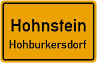 Straßen in Hohnstein Hohburkersdorf